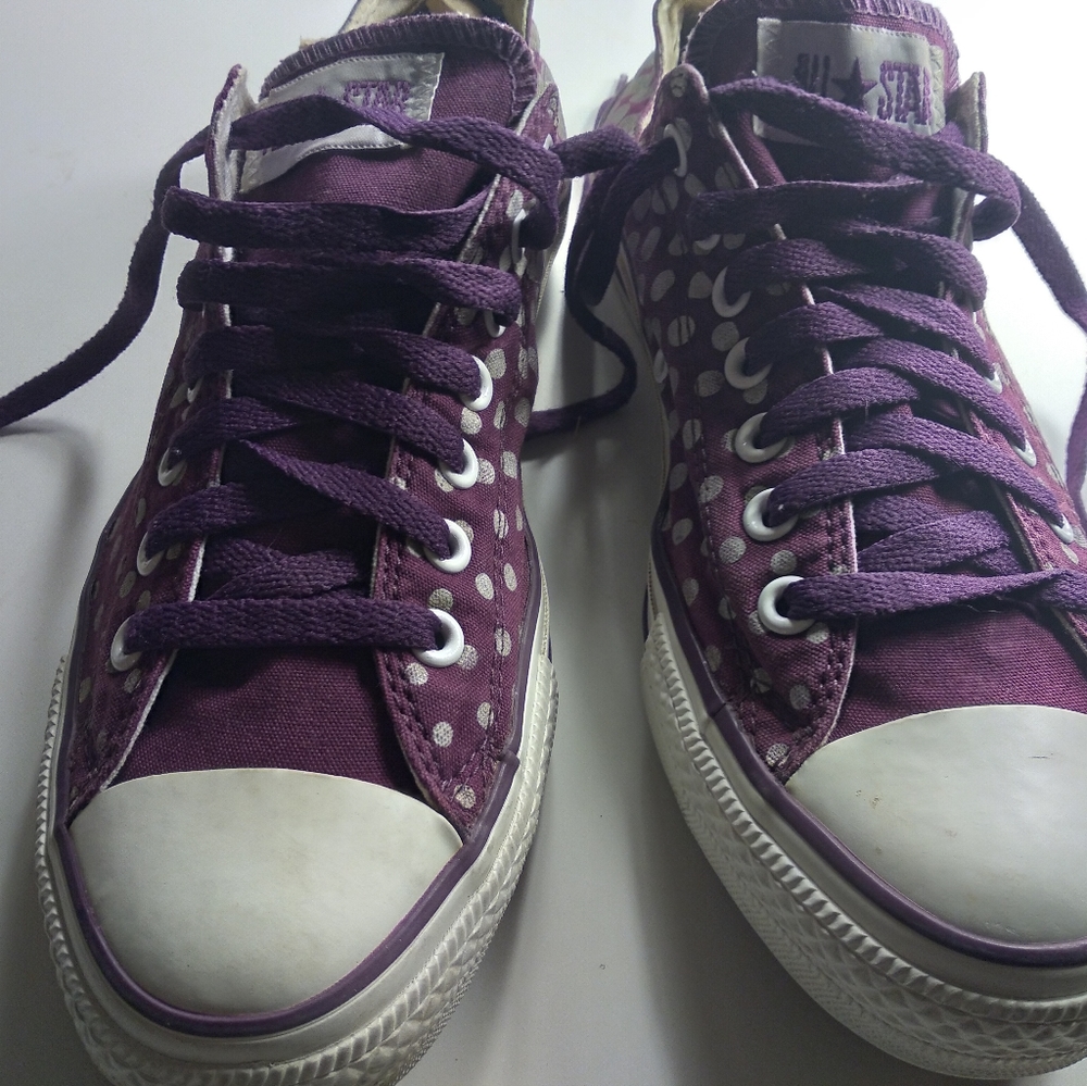 All star converse purple